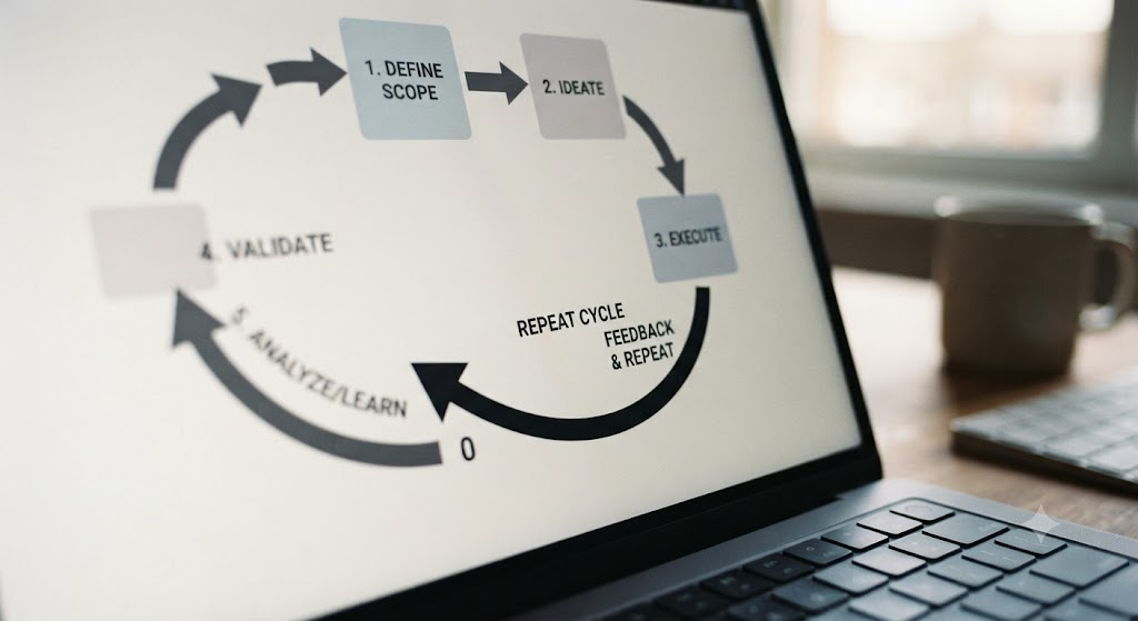 workflow loop diagram