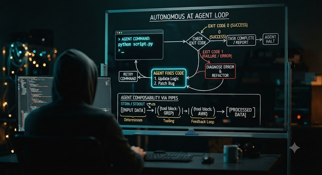 AI agent feedback loop diagram