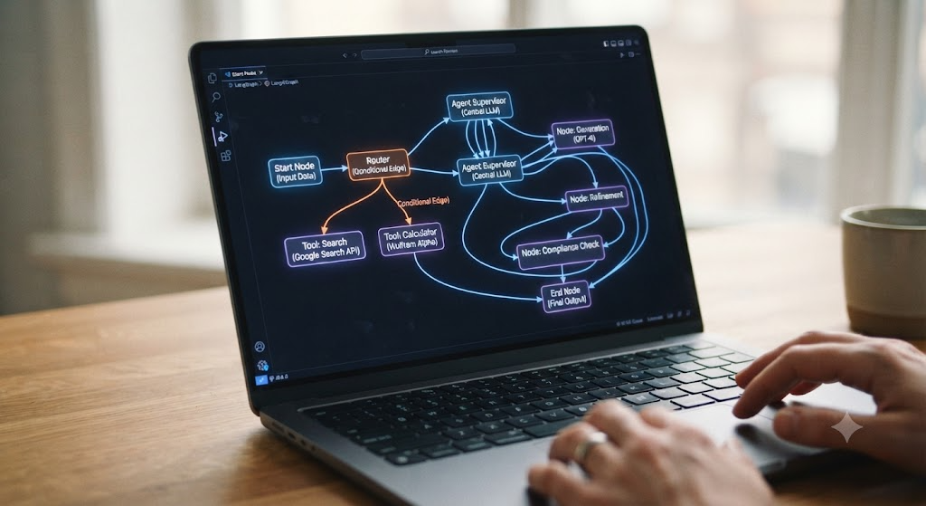 LangGraph agent graph