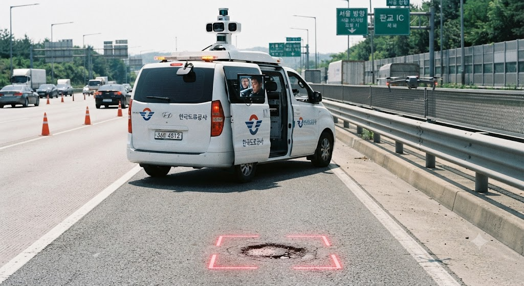 Korea Expressway Corporation road inspection vehicle