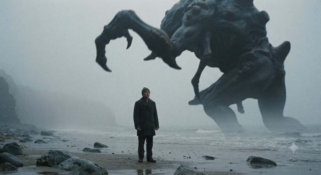 creature movie monster silhouette