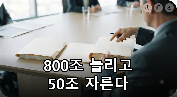 국회 의원회관에서 열린 예산안 당정협의 현장