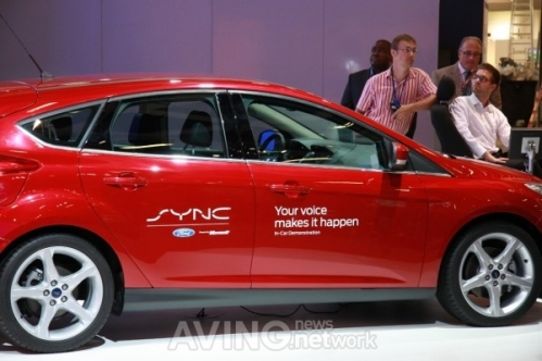 Ford SYNC infotainment