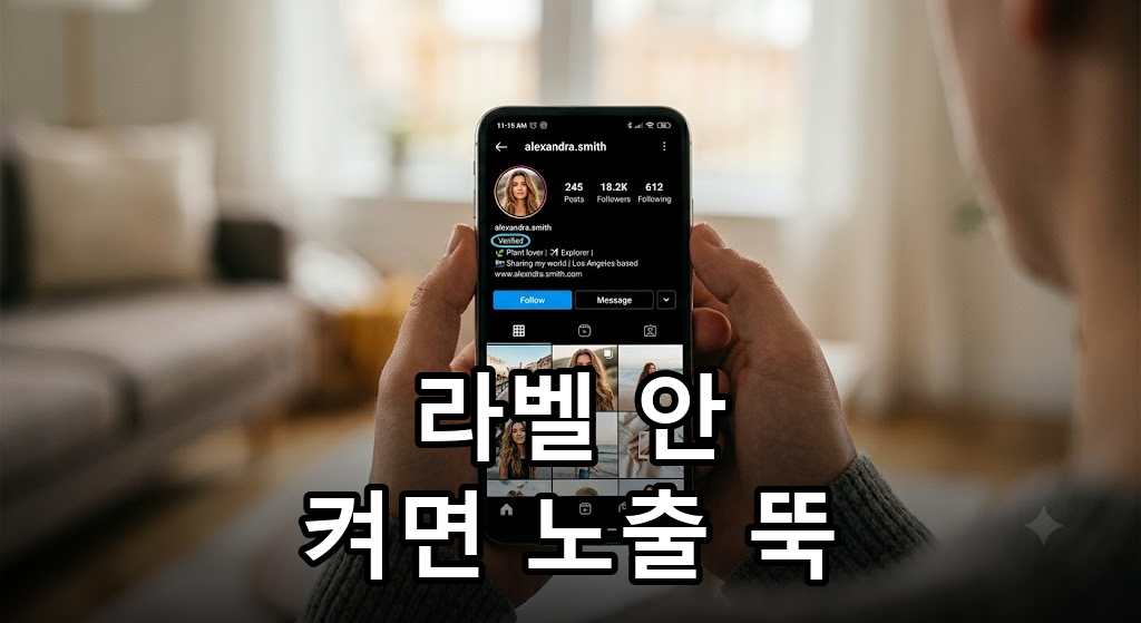 내 계정도 라벨 대상일까? 인스타그램이 그은 AI 인물 기준선 — Instagram AI generated profile label