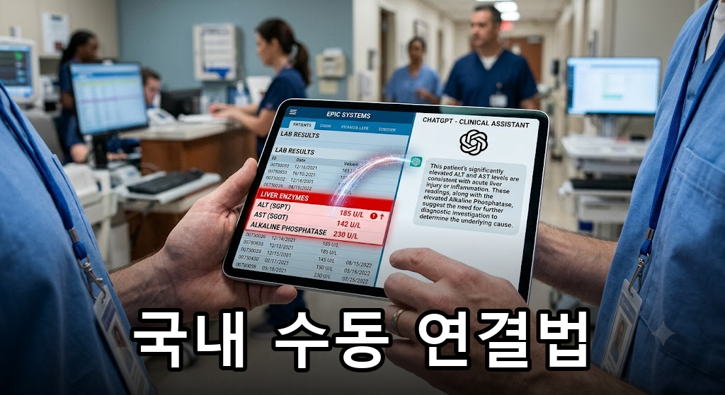 진료 결과지를 챗GPT에 물어보는 순간