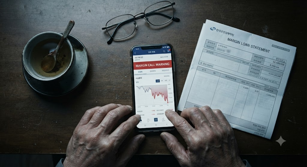 Korean investor margin call brokerage app