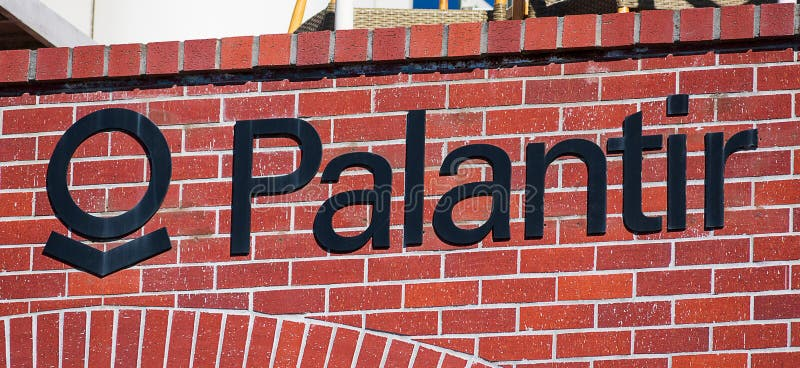 Palantir logo building