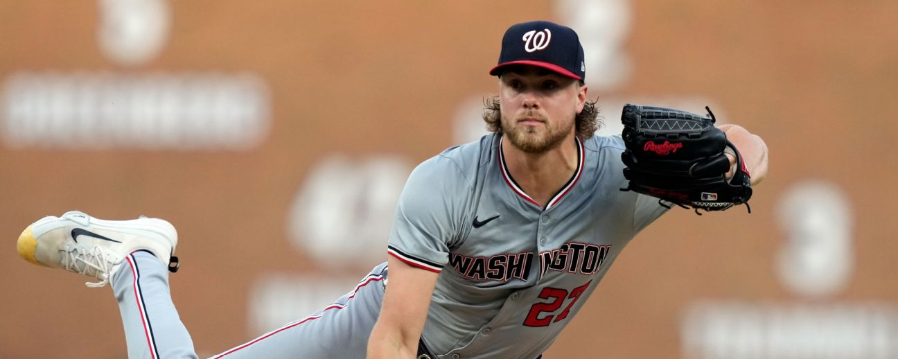 Jake Irvin Washington Nationals pitching