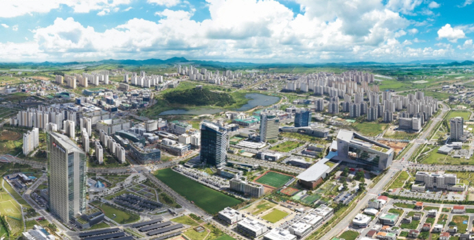 나주 빛가람혁신도시 전경